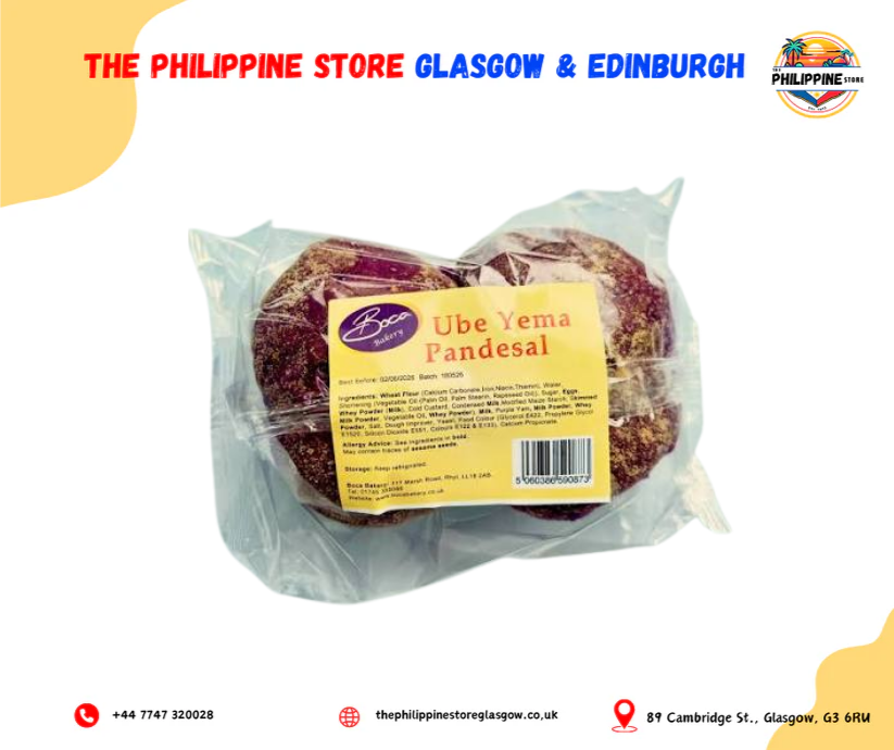 Boca Ube Yema Pandesal (4pcs)