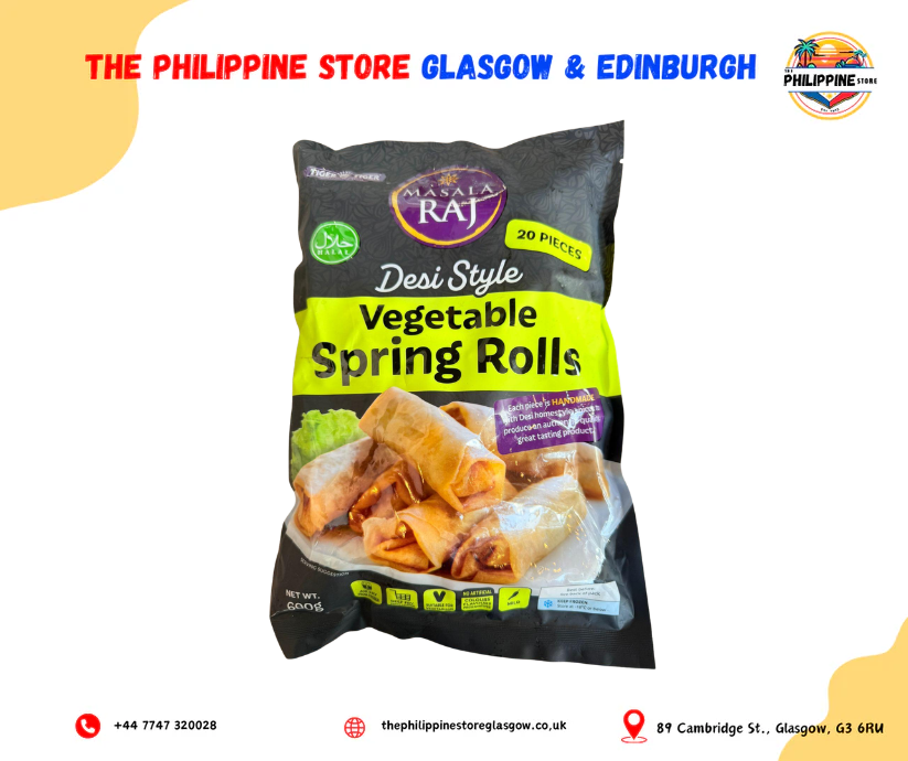 Masala Raj Desi Style Vegetable Spring Rolls 600g