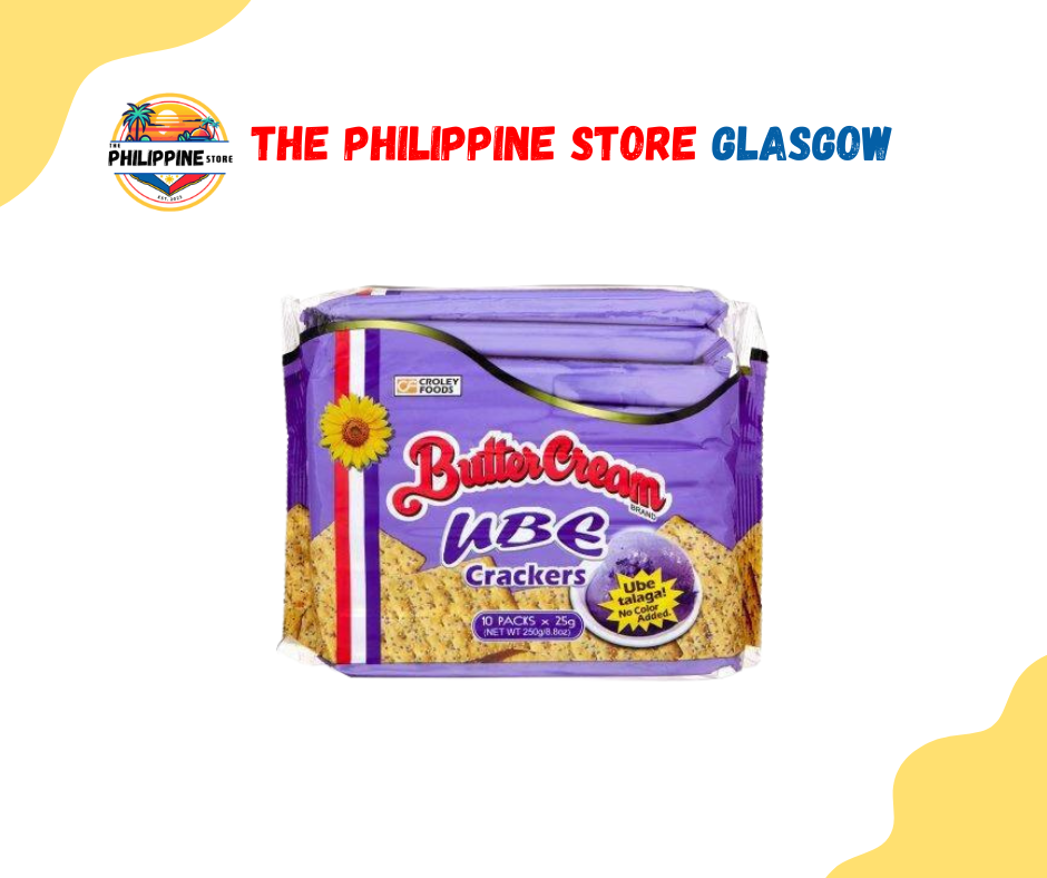 Butter  Cream  Ube Crackers 10x25g