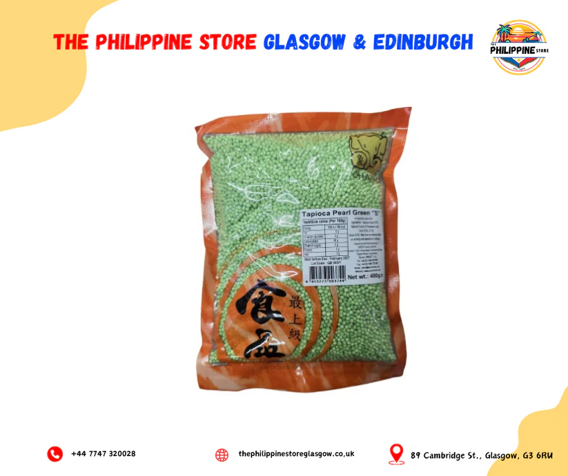 Chang Tapioca Pearl Green Small 400g
