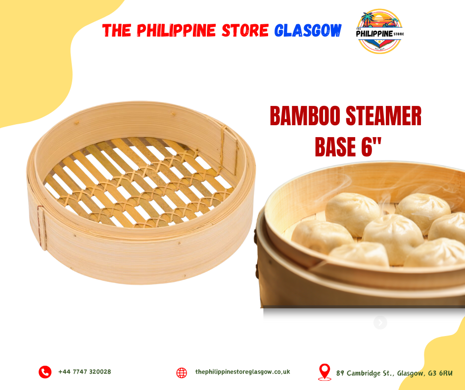 Bamboo Steamer Base 6"