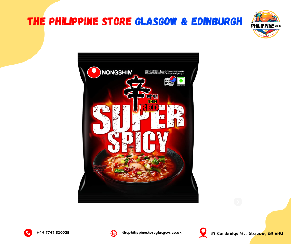Shin Ramyun Red Super Spicy 120g – The Philippine Store Glasgow