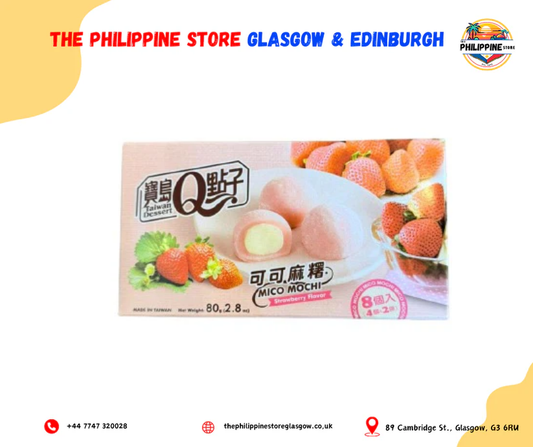 Q MOCHI STRAWBERRY FLAVOR 120G