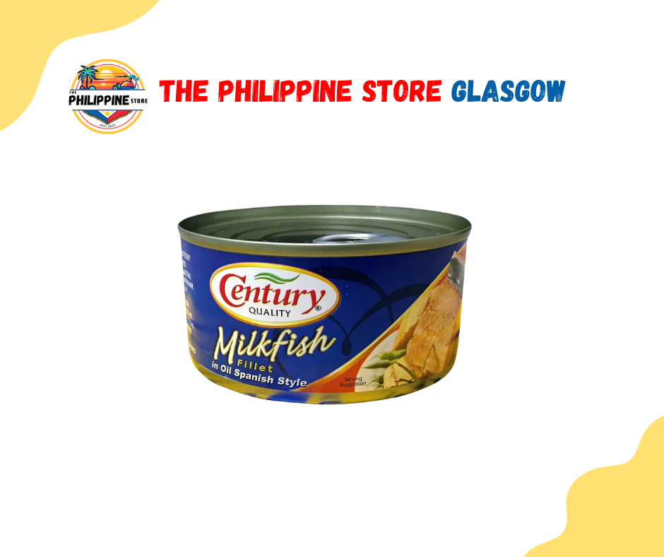 Century Milkfish Fillet in Oil Spanish Style 184g