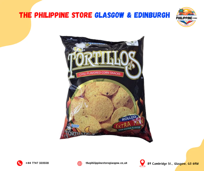 Granny Goose Tortillos Chili Corn Snacks (100g)
