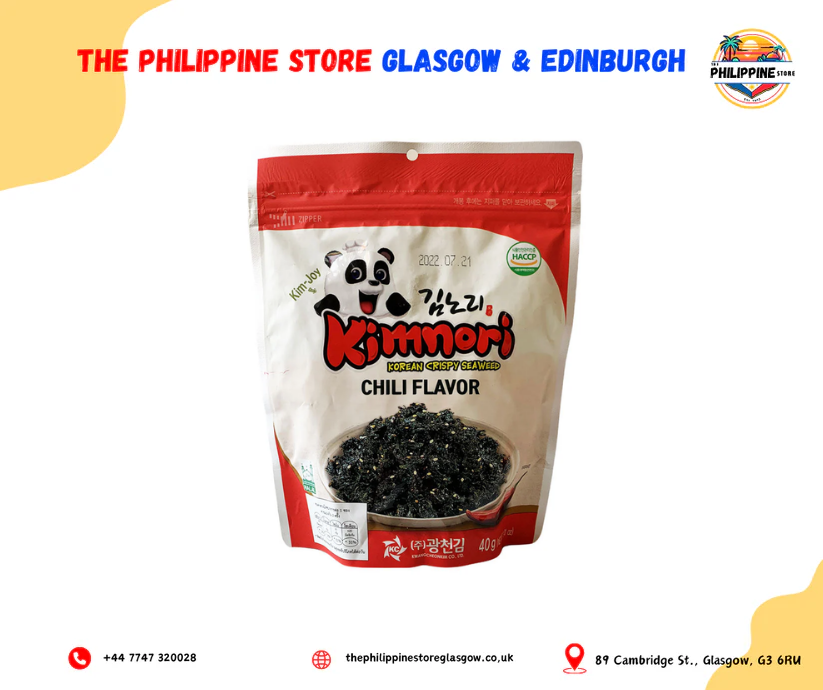 Kimnori Jaban Flaked & Seasoned Seaweed (Chilli) 40G