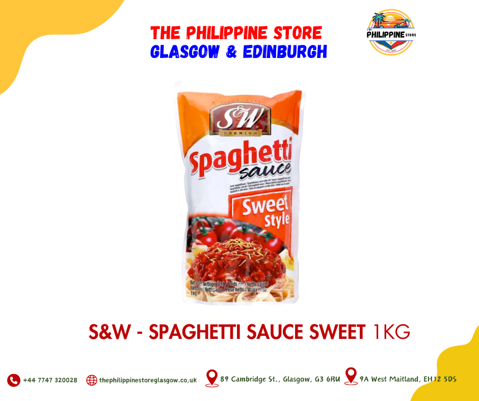 S&W SPAGHETTI SAUCE SWEET STYLE 1kg