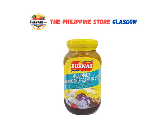 Buenas Halo-Halo Fruit mix & Beans syrup (340g)