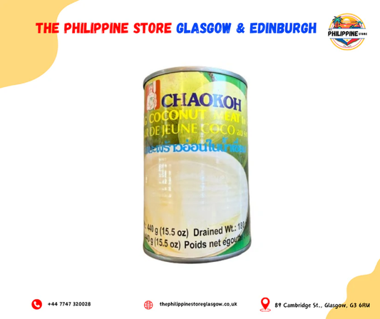 CHAOKOH YOUNG COCONUT MEAT IN SYRUP 440g