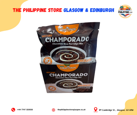 GALINCO INSTANT CHAMPORADO MIX (CHOCOLATE RICE PORRIDGE MIX) 33G
