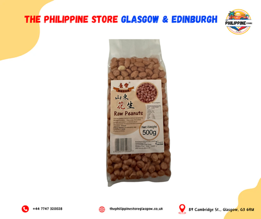 HR RAW PEANUTS 500G