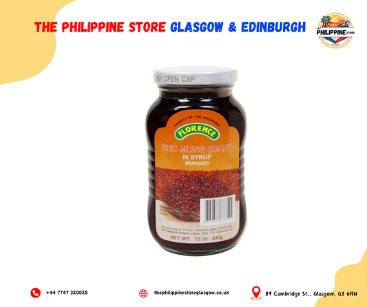 FLORENCE RED MUNG BEANS IN SYRUP	120Z