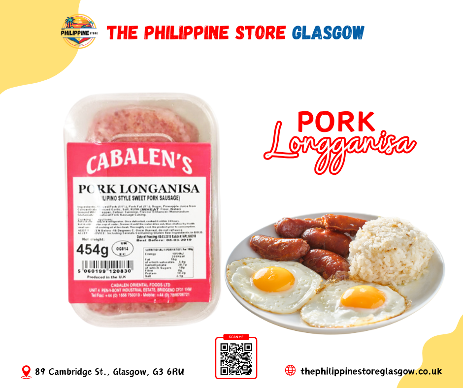 Cabalen's Pork Longanisa 454g