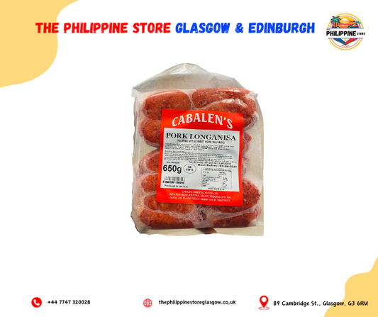 Cabalens Pork Longanisa 650G