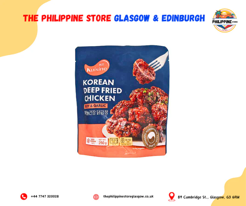 Kuisine Korean Deep Fried Chicken Soy & Garlic (250g)
