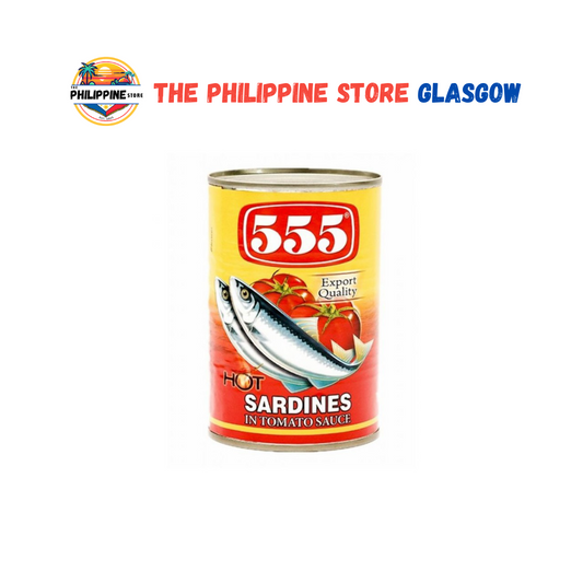 555 Sardines in Hot Tomato Sauce 155G