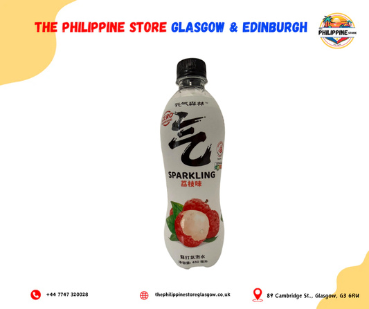 GKF SPARKLING WATER - LYCHEE FLAVOR 480ML