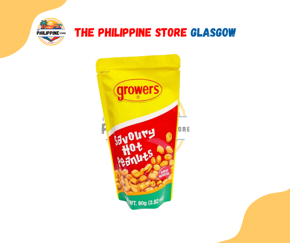 Growers Savoury Hot Peanuts 80g