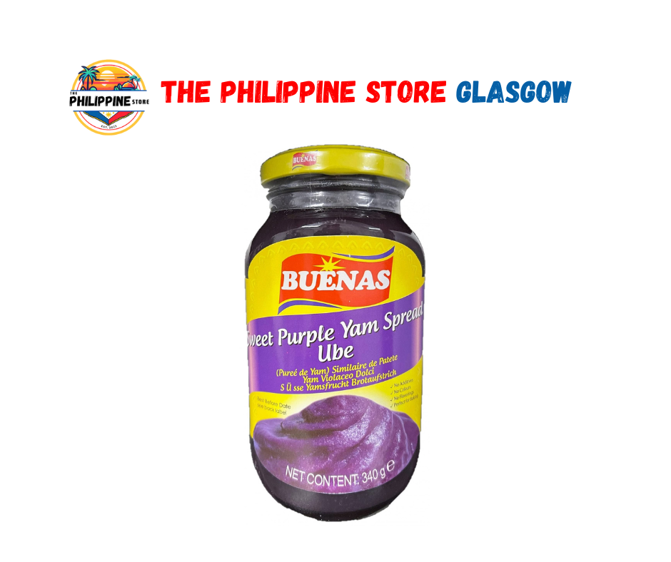 Buenas Ube Sweet Purple Yam Spread 340g