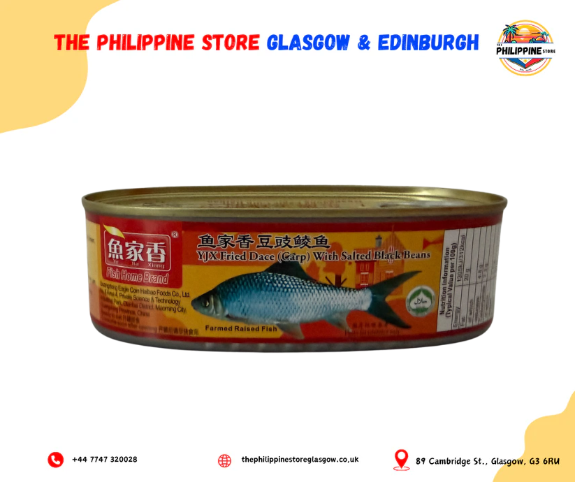 YJX FRIED DACE WITH BLACK BEAN 184G
