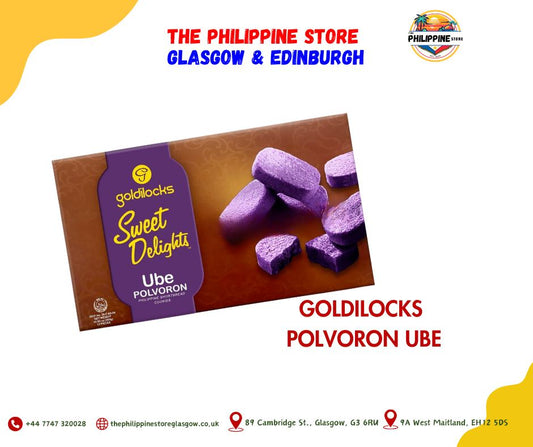 Goldilocks Polvoron Gift Box Ube 12x25g