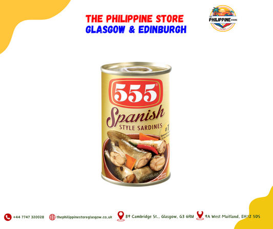 555 fried sardines spanish style 155g