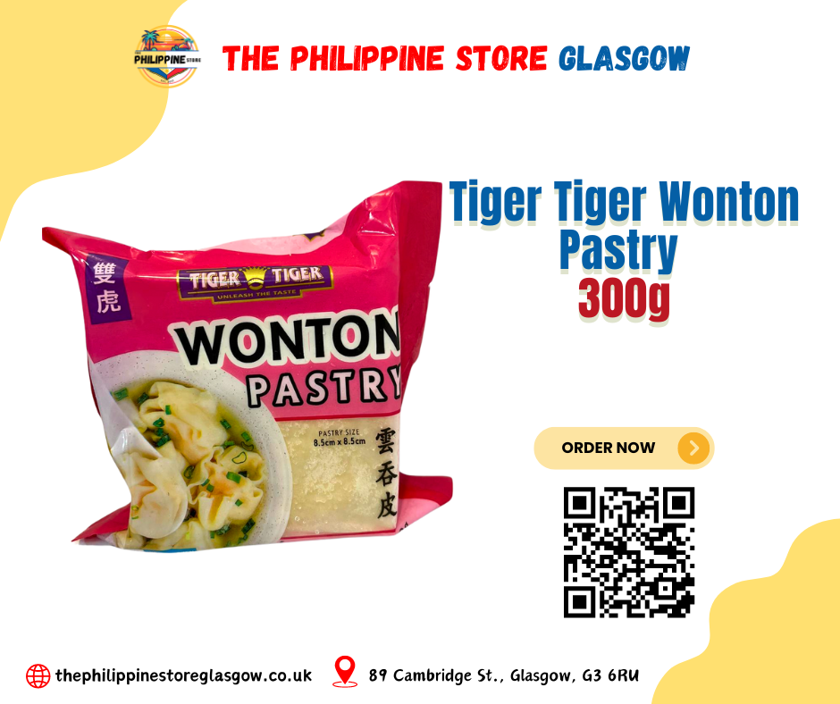 Tiger Tiger Wonton Pastry 300g