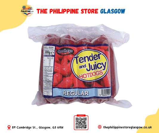 Mandhey's Tender and Juicy Hotdog Regular 500g