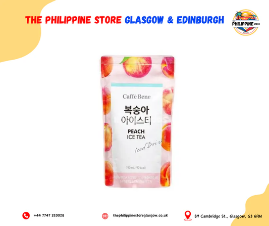 Caffebene Peach Ice Tea Pouch 190Ml