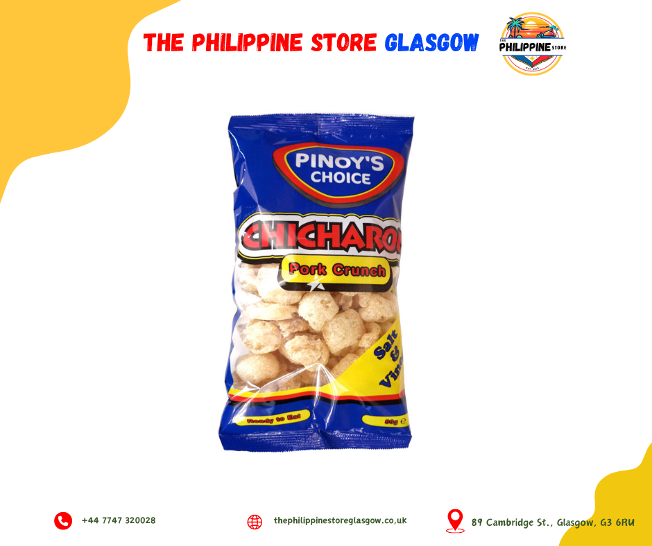 Pinoy's Choice Chicharon  Salt & Vinegar 80g