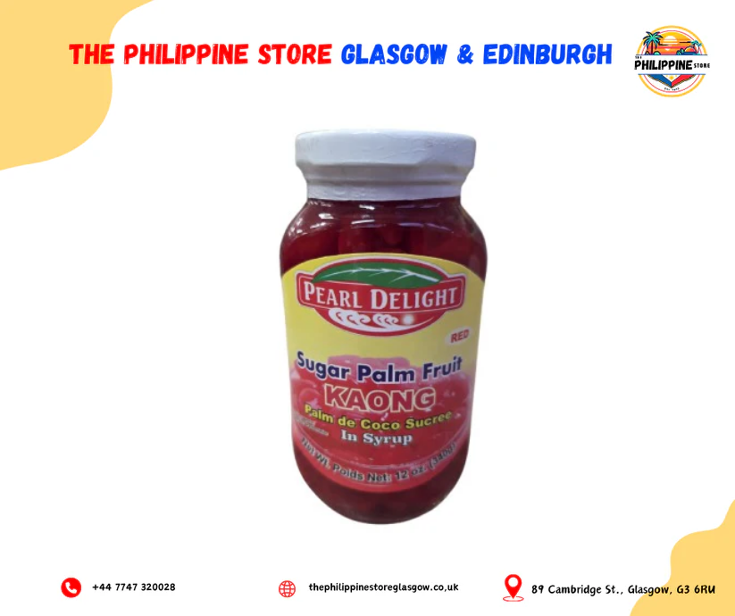 Pearl Delight Kaong Red 340g