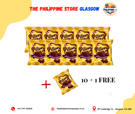 Pillows Choco Crackers 38g (10 + 1)