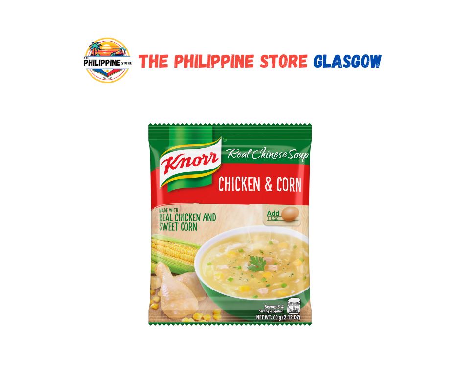 Knorr Chinese- Style Soup Chicken & Corn – The Philippine Store Glasgow