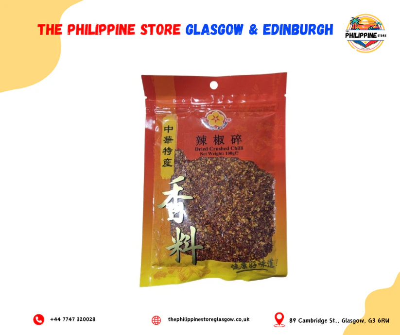 Gold Plum Dried Crushed Chilli 100g