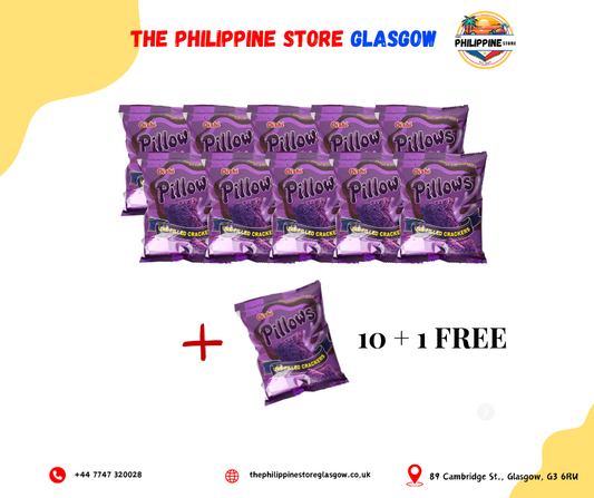 Pillows Ube Crackers 38g (10 + 1)