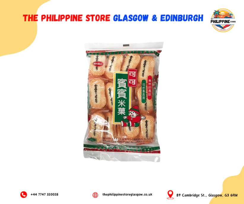 Bin Bin Rice Crackers (Vegan)75G