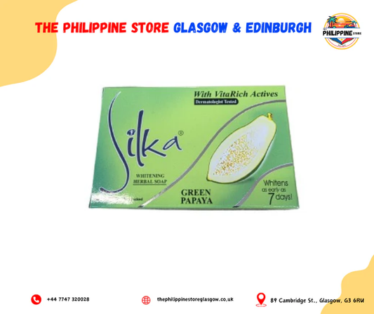 SILKA GREEN PAPAYA SOAP 135G