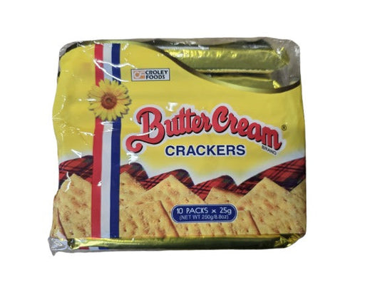 Buttercream Butter Crackers (10x25g)