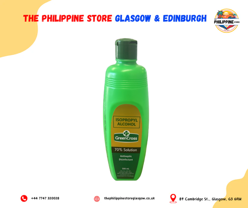 Green Cross Isopropyl Alcohol 70% Solution 500ml