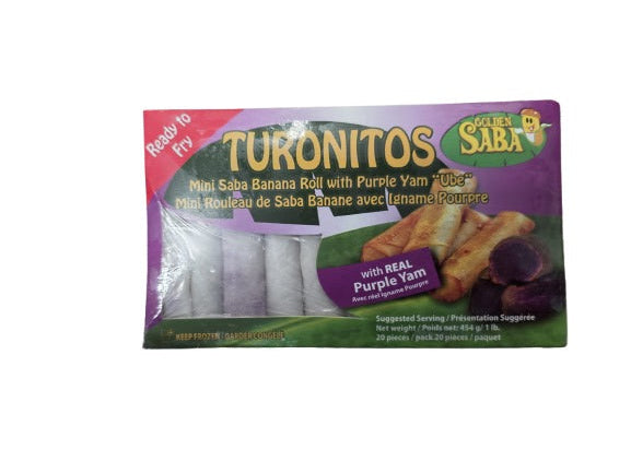 Golden Saba Turonitos w/ Ube 454g