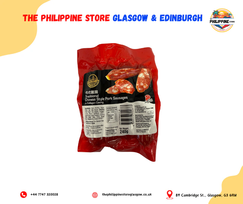 Golden Bridge - Traditional Chinese Style Sausages 240g