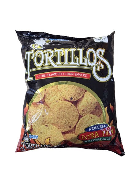 Granny Goose Tortillos Chili Corn Snacks (100g)