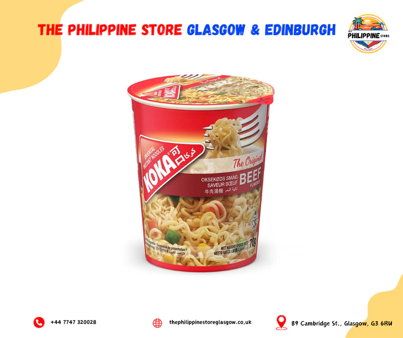 KOKA INSTANT CUP BEEF NOODLES 70G