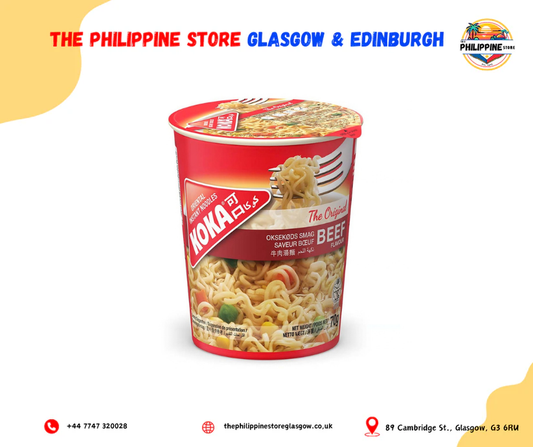 KOKA INSTANT CUP BEEF NOODLES 70G