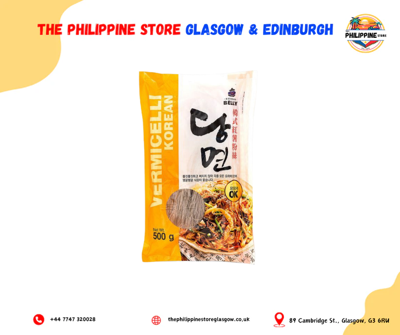 Korean Belly Glass Vermicelli Noodles 500g