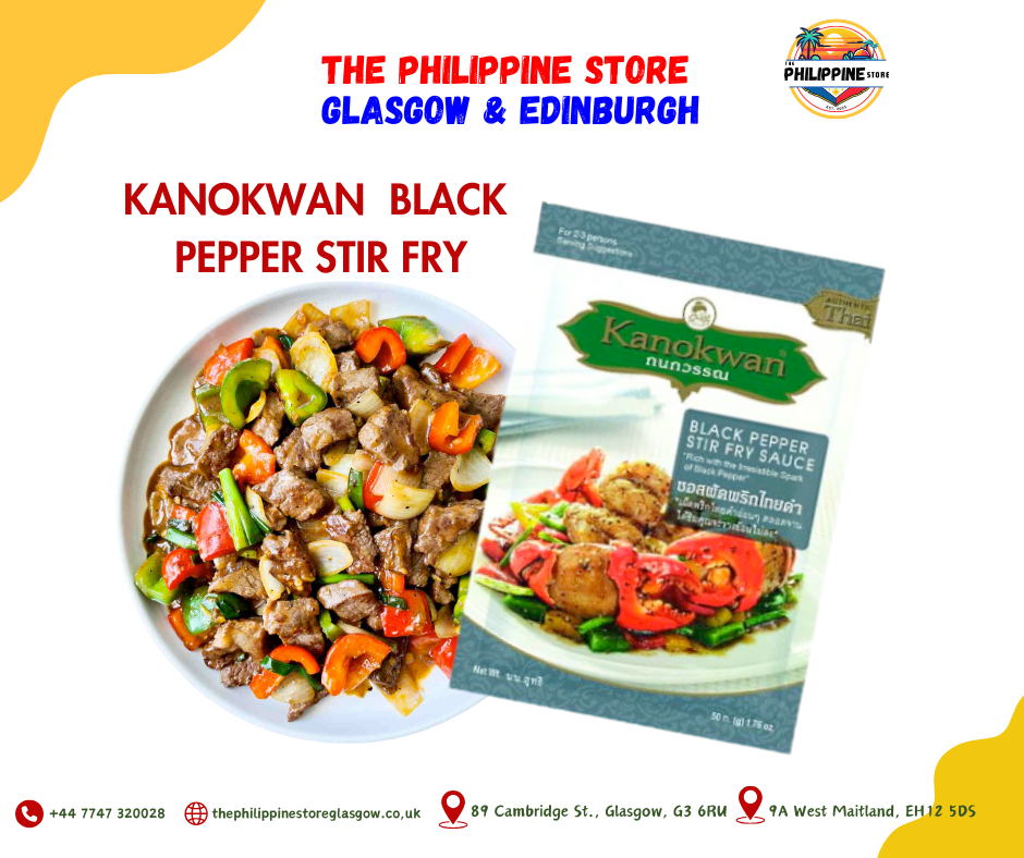 KANOKWAN BLACK PEPPER STIR FRY SAUCE 50G