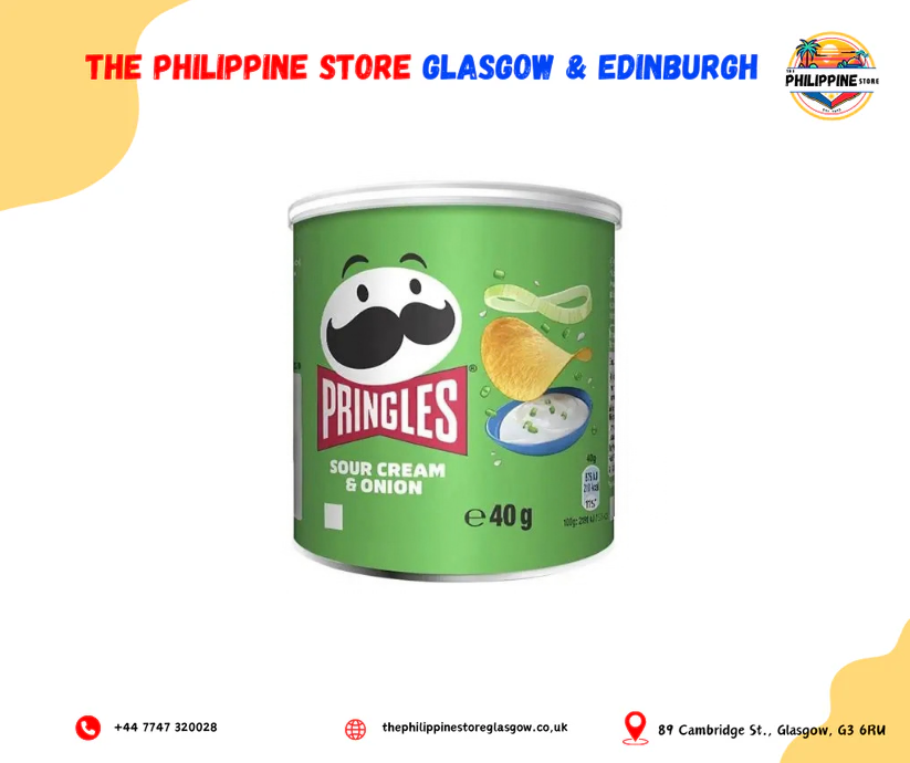 PRINGLES SOUR & ONION CREAM 40g