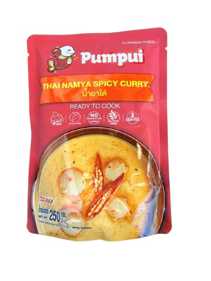 PUMPUI POUR OVER CURRY NAM YA SPICY 250G