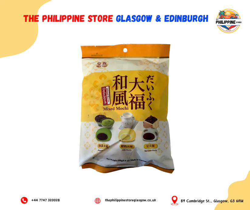 RF MIX MOCHI (RBEAN MILK MATCHA) 250G