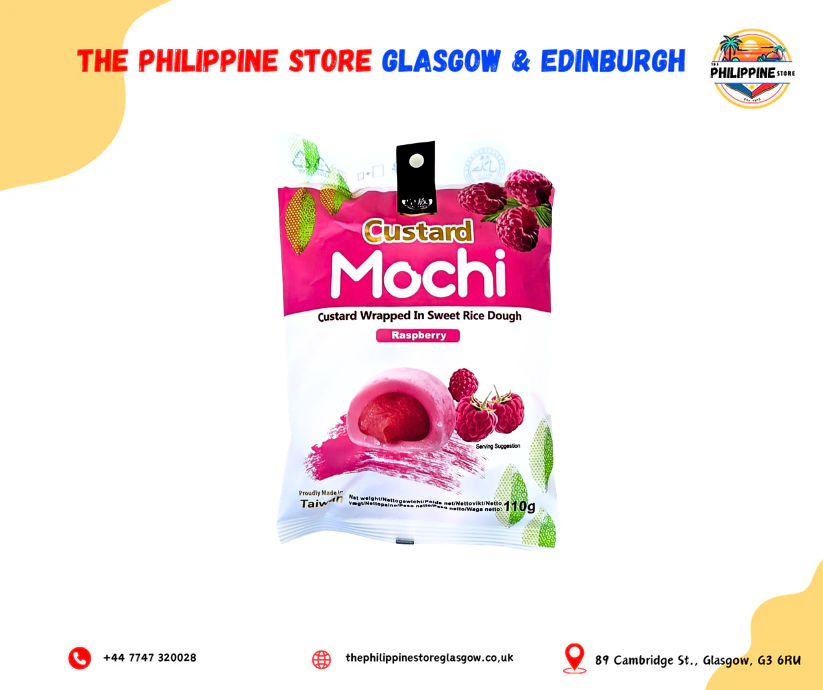RF CUSTARD MOCHI - RASPBERRY 110G